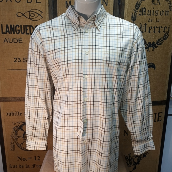 💥Clearance💥 NWT John W. Nordstrom Button Down Shirt, L - Picture 4 of 10